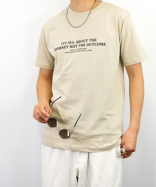 Burner（バーナー）の「【GROOVY STORE】メッセージロゴプリントTシャツ（Tシャツ/カットソー・メンズ・ピンク/ベージュ/ブラック系その他/レッド/ブラック/ホワイト/オレンジ/ブラック系その他2/グリーン/ホワイト系その他/ネイビー/グリーン系その他・L/M/LL）」の16枚目の写真