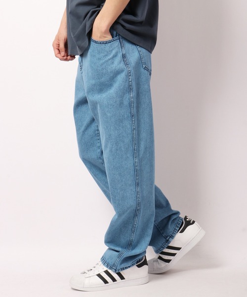 k．u．i（ケーユーアイ）の「MARENGO ワイドカラーデニムパンツ（デニムパンツ・メンズ・グリーン/パープル/イエロー/レッド/ブルー・M/S/L）」の16枚目の写真