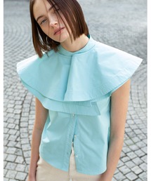 SNIDEL | Sustainableマルチウェイフリルカラーブラウス(シャツ/ブラウス)