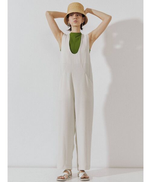 UN3D.（アンスリード）の「ベーシックニットタンクトップ（タンクトップ・レディース・ブルー/ホワイト/ライム/ブラック・FREE）」の19枚目の写真