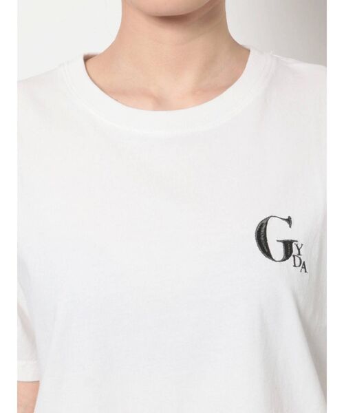 GYDA(ジェイダ)の「【WEB限定】GYDA MOTIF BIG Tシャツ(Tシャツ/カットソー・レディース・オフホワイト/ブラック/ベージュ・FREE)」の10枚目の写真