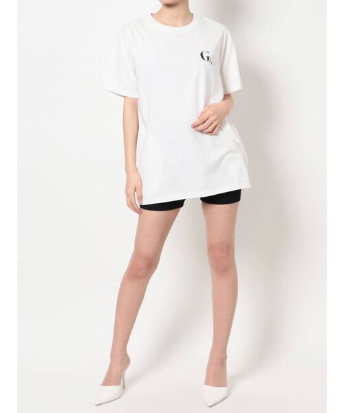 GYDA(ジェイダ)の「【WEB限定】GYDA MOTIF BIG Tシャツ(Tシャツ/カットソー・レディース・オフホワイト/ブラック/ベージュ・FREE)」の16枚目の写真