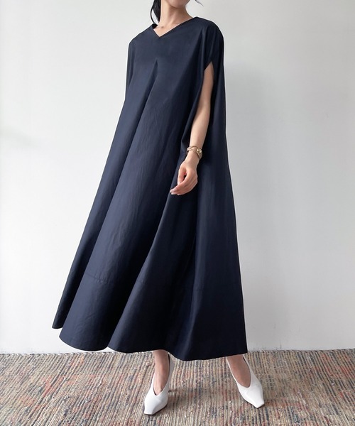 ルネ♡即完売　バックリボンフレアワンピース　34 ルネ♡即完売 バックリボンフレアワンピース 34