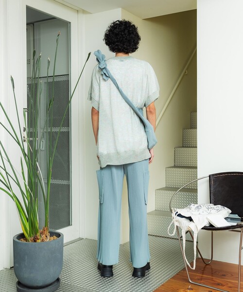 kotohayokozawa（コトハヨコザワ）の「STUDIOUS別注 PLEAT CARGO PANTS（その他パンツ・メンズ・ブラック/グレー/ミント・S/M）」の8枚目の写真