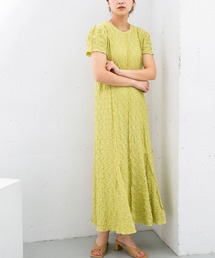 KBF | 『WEB/一部店舗限定』ランダムシャーリングフレアワンピース(ワンピース)