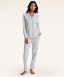 BROOKS BROTHERS（ブルックスブラザーズ）の「コットンジャージー ソリッド ホワイトトリム パジャマ（ルームウェア/パジャマ）」