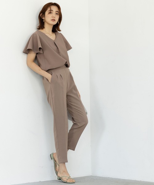 前後２ＷＡＹ袖フレアーブラウス【セットアップ対応】