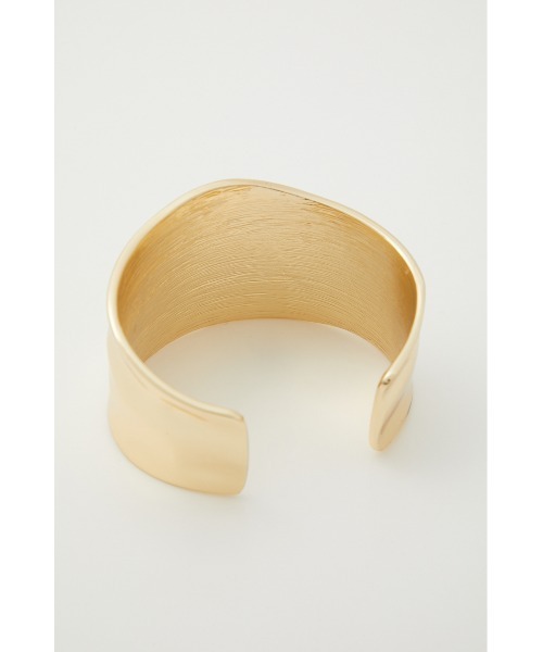 AZUL by moussy（アズールバイマウジー）の「WIDE METAL BANGLE/ワイドメタルバングル（ブレスレット・レディース・シルバー/ゴールド系その他・FREE）」の18枚目の写真