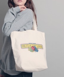 FRUIT OF THE LOOM（フルーツオブザルーム）の「【FRUIT OF THE LOOM/フルーツオブザルーム】FFGS SOUVENIR TOTE BAG Bスーベニアトートバッグ（トートバッグ・レディース）」
