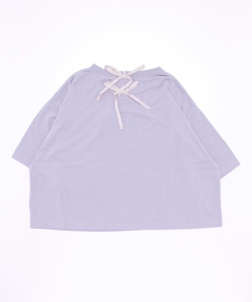 axes femme(アクシーズファム)の「フォトクロップドTシャツ(Tシャツ/カットソー・レディース・ホワイト/ブルー/グリーン・FREE)」の7枚目の写真