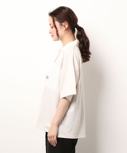 CPCM（シーピーシーエム）の「ラガーポロシャツ（ポロシャツ・レディース・ブラック/ブルー/グリーン/ホワイト系その他・FREE）」の6枚目の写真