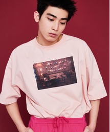 Little sunny bite | LittleSunnyBite/リトルサニーバイト/little sunny bite × STRANGER THINGS Photo big tee(Tシャツ/カットソー)