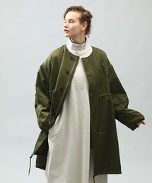 「KELEN / ケレン」HALI / REVERSIBLE NO COLLAR MOD COAT