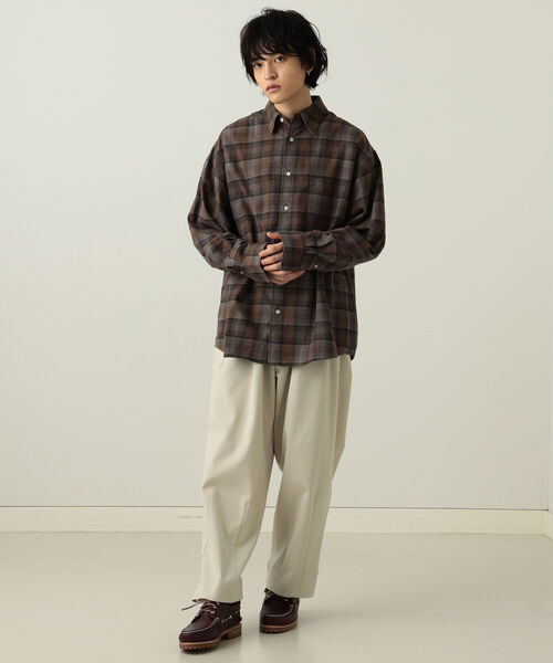 BeAMS DOT（ビームスドット）の「【WEB限定】BeAMS DOT / バルーンシルエット パンツ（その他パンツ・メンズ・ブラック/ダークブラウン/ベージュ・SMALL/MEDIUM/LARGE）」の20枚目の写真