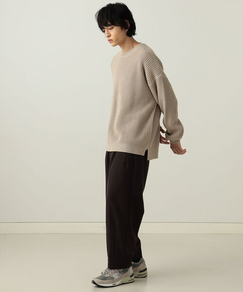 BeAMS DOT（ビームスドット）の「【WEB限定】BeAMS DOT / バルーンシルエット パンツ（その他パンツ・メンズ・ブラック/ダークブラウン/ベージュ・SMALL/MEDIUM/LARGE）」の16枚目の写真