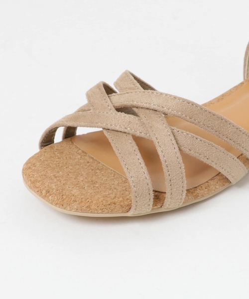URBAN RESEARCH DOORS（アーバンリサーチドアーズ）の「セパレートフラットサンダル（サンダル・レディース・ベージュ/マスタード/ピンク/ブラック/カーキ・36/37/38）」の10枚目の写真