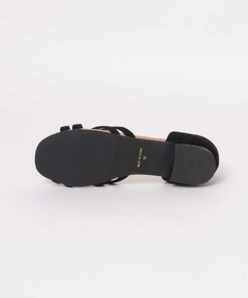 URBAN RESEARCH DOORS（アーバンリサーチドアーズ）の「セパレートフラットサンダル（サンダル・レディース・ベージュ/マスタード/ピンク/ブラック/カーキ・36/37/38）」の21枚目の写真