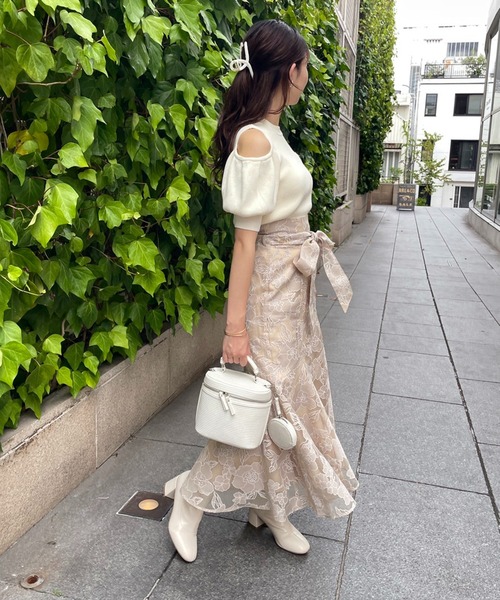 one after another NICE CLAUP（ワンアフターアナザーナイスクラップ）の「【2022AWアイテム】ストレッチショートブーツ（ブーツ・レディース・ブラック/アイボリー/ライトブラウン・SMALL/MEDIUM/LARGE）」の9枚目の写真