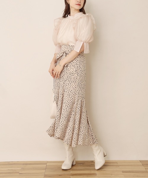 one after another NICE CLAUP（ワンアフターアナザーナイスクラップ）の「【2022AWアイテム】ストレッチショートブーツ（ブーツ・レディース・ブラック/アイボリー/ライトブラウン・SMALL/MEDIUM/LARGE）」の18枚目の写真