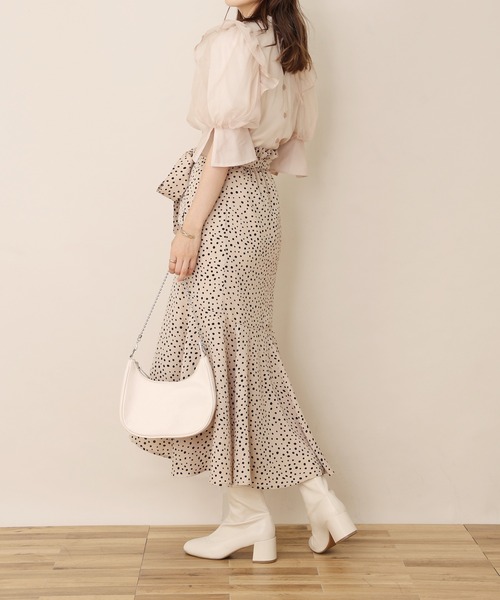 one after another NICE CLAUP（ワンアフターアナザーナイスクラップ）の「【2022AWアイテム】ストレッチショートブーツ（ブーツ・レディース・ブラック/アイボリー/ライトブラウン・SMALL/MEDIUM/LARGE）」の19枚目の写真