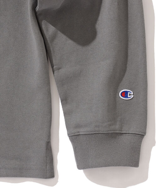 Champion（チャンピオン）の「Champion × BEAMS / 別注 Rugger Shirt（ポロシャツ・メンズ・ブラック/グレー・MEDIUM/LARGE/X-LARGE）」の12枚目の写真