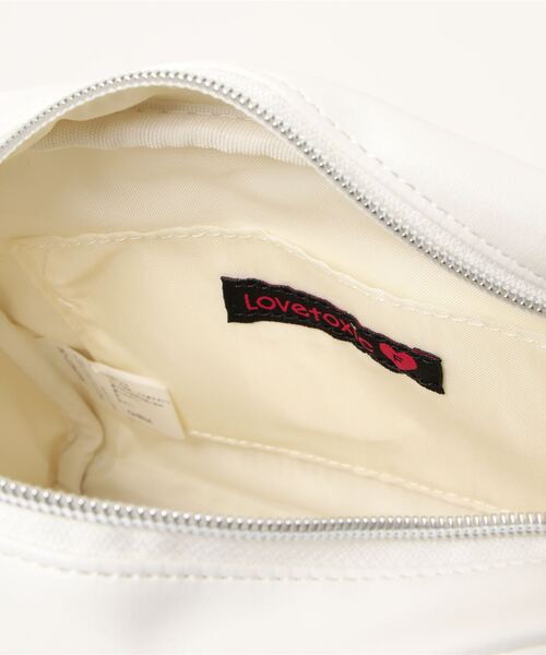 LOVETOXIC（ラブトキシック）の「横型合皮ショルダーBAG（バックパック/リュック・キッズ・ブラック/マルチ/オフホワイト/ベージュ・FREE）」の15枚目の写真
