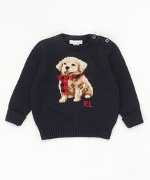 希少✨ポロラルフローレン　ニット　セーター 子犬　パピー　XL eaa100134-1.jpg