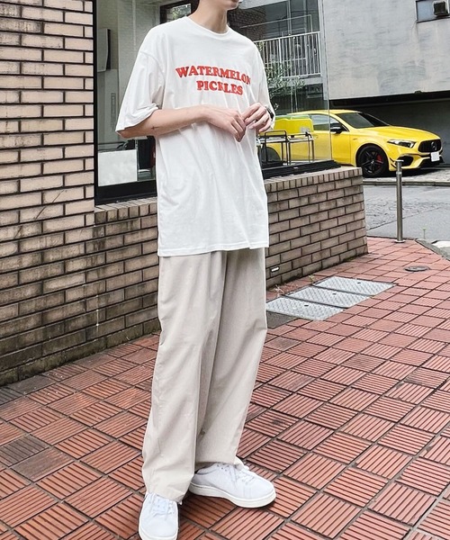 Figments（フィグメンツ）の「ワイドイージーパンツ（その他パンツ・レディース・ブラック/オフホワイト・FREE）」の10枚目の写真