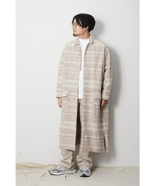Snow Peak（スノーピーク）の「Cotton Silk Jacquard Coat