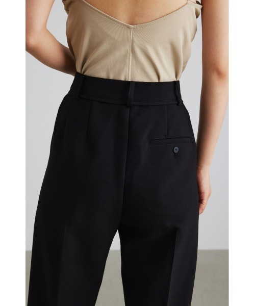 STYLEMIXER(スタイルミキサー)の「セットアップテーパードパンツ(スラックス・レディース・ブラック/グレー・SMALL/X-SMALL/MEDIUM)」の15枚目の写真