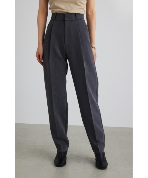 STYLEMIXER(スタイルミキサー)の「セットアップテーパードパンツ(スラックス・レディース・ブラック/グレー・SMALL/X-SMALL/MEDIUM)」の8枚目の写真
