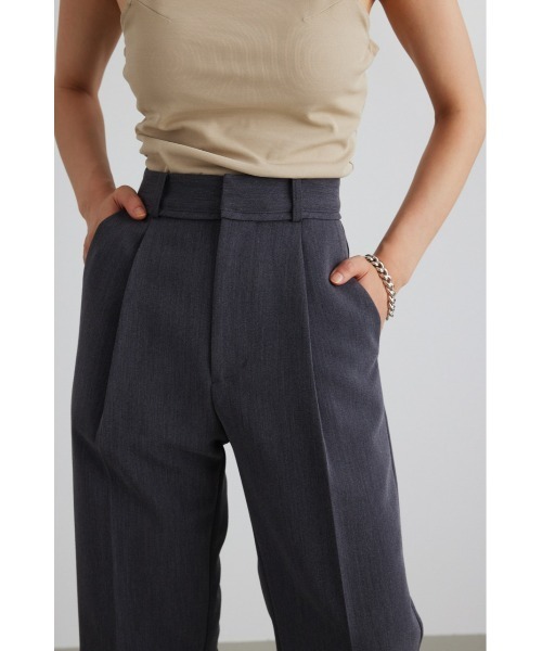 STYLEMIXER(スタイルミキサー)の「セットアップテーパードパンツ(スラックス・レディース・ブラック/グレー・SMALL/X-SMALL/MEDIUM)」の18枚目の写真