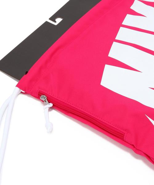 NIKE（ナイキ）の「BYBC NIKE HERITAGE ジムバッグ◆（バックパック/リュック・レディース・ピンク/ライトブルー・フリー）」の9枚目の写真