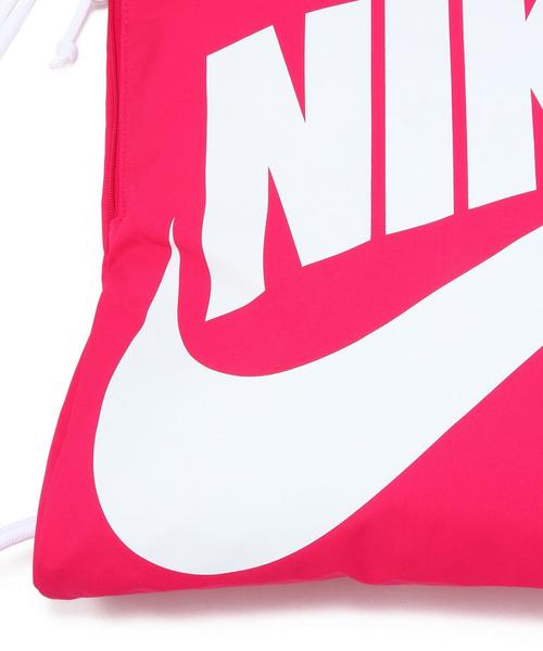 NIKE（ナイキ）の「BYBC NIKE HERITAGE ジムバッグ◆（バックパック/リュック・レディース・ピンク/ライトブルー・フリー）」の3枚目の写真
