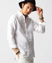 BEAMS | BEAMS / カッタウェイ オックスリネンシャツ(シャツ/ブラウス)