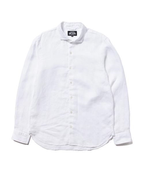 BEAMS（ビームス）の「BEAMS / カッタウェイ オックスリネンシャツ（シャツ/ブラウス・メンズ・サックスブルー/ネイビー/ホワイト・LARGE/MEDIUM/SMALL/X-LARGE）」の11枚目の写真