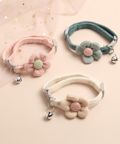 ⭕️ペット用アクセサリー 楽天市場】ペット 首輪 可愛い お花 ネックレスアクセサリー ネコ ネコ