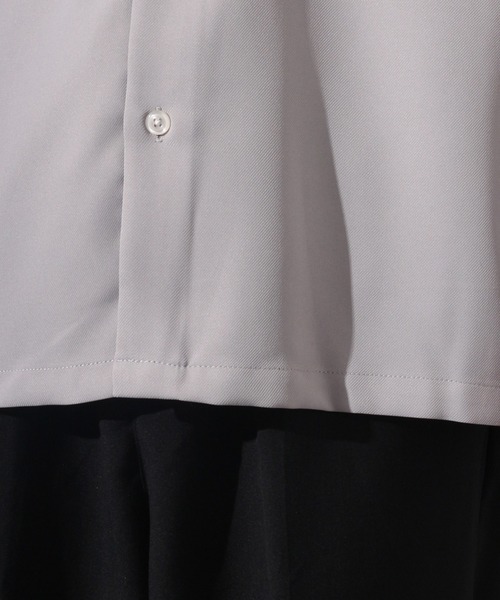 Art re A select（アトリエセレクト）の「【別注】Balloon Sleeve Oversized Shirt/ヘビーツイル  バルーンスリーブ オーバーサイズ トロミ レギュラーカラーシャツ（シャツ/ブラウス・メンズ・ワイン/ブラック/ブルー/ブラック系その他/ホワイト系その他/レッド系その他/ライトグレー/ホワイト/ベージュ・M/L）」の21枚目の写真