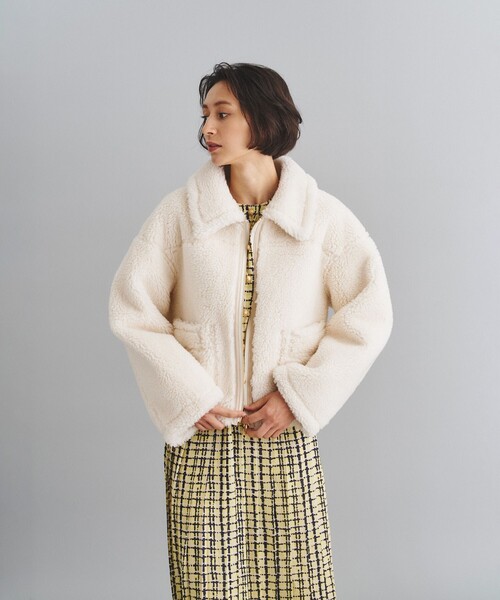 Diagram（ダイアグラム）の「ボアフェイクムートンジャケット