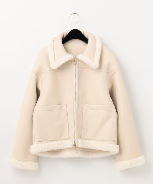 Diagram（ダイアグラム）の「ボアフェイクムートンジャケット