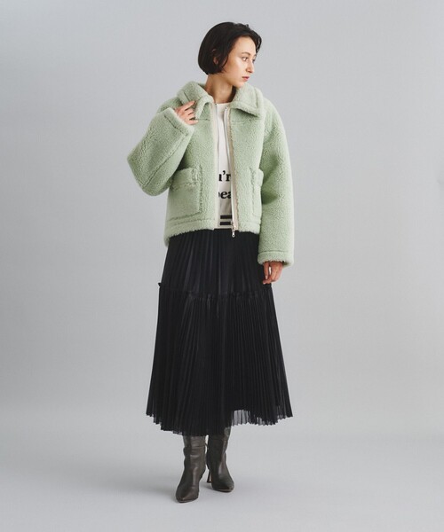 Diagram（ダイアグラム）の「ボアフェイクムートンジャケット