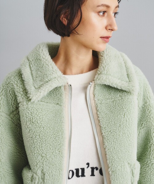 Diagram（ダイアグラム）の「ボアフェイクムートンジャケット