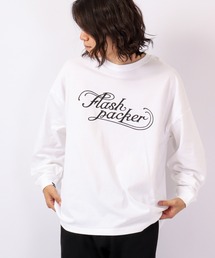 FLASH PACKER ビッグシルエット 長袖Tシャツ