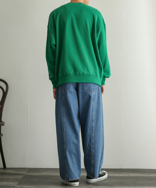 『別注』TeddyBear×SENSEOFPLACEテディベアスウェットシャツ