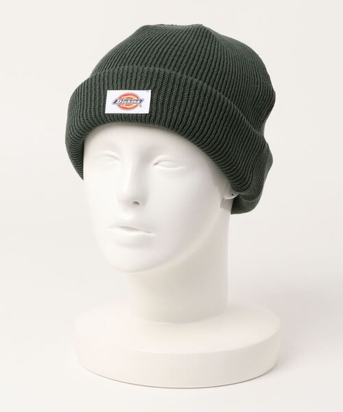 Dickies(ディッキーズ)の「DK SHORT KNIT WATCH/シンプル/ロゴ/ニット帽/フリーサイズ/帽子/ワッチキャップ/ディッキーズ(ニットキャップ/ビーニー・メンズ・ホワイト/グリーン/ブラウン/ブラック/オレンジ/ブルー・FREE)」の4枚目の写真