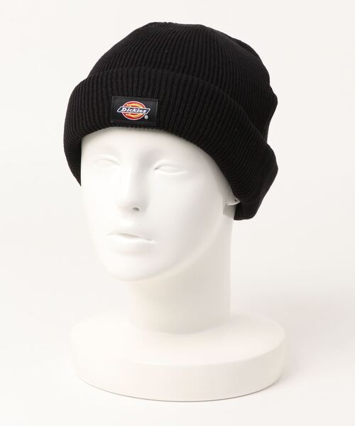 Dickies(ディッキーズ)の「DK SHORT KNIT WATCH/シンプル/ロゴ/ニット帽/フリーサイズ/帽子/ワッチキャップ/ディッキーズ(ニットキャップ/ビーニー・メンズ・ホワイト/グリーン/ブラウン/ブラック/オレンジ/ブルー・FREE)」の2枚目の写真