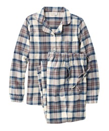 L.L.Bean（エルエルビーン）の「スコッチ・プラッド・フランネル・パジャマ、プラッド 米国フィット・プチ（ルームウェア/パジャマ）」