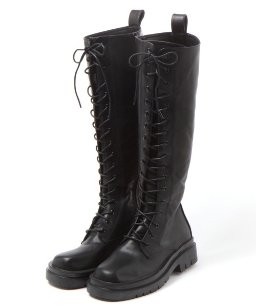 レースアップロングブーツ ブーツ Aland エーランド のファッション通販 Zozotown