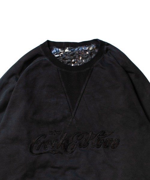 SEVESKIG(セヴシグ)の「SEVESKIG/セブシグ/セヴシグ/Vintage S.W Shirt Ver.Crooked Love(スウェット・メンズ・ブラック/パープル/レッド・L/S/M/XL)」の21枚目の写真