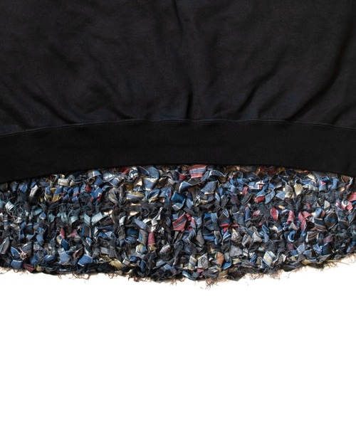 SEVESKIG(セヴシグ)の「SEVESKIG/セブシグ/セヴシグ/Vintage S.W Shirt Ver.Crooked Love(スウェット・メンズ・ブラック/パープル/レッド・L/S/M/XL)」の9枚目の写真